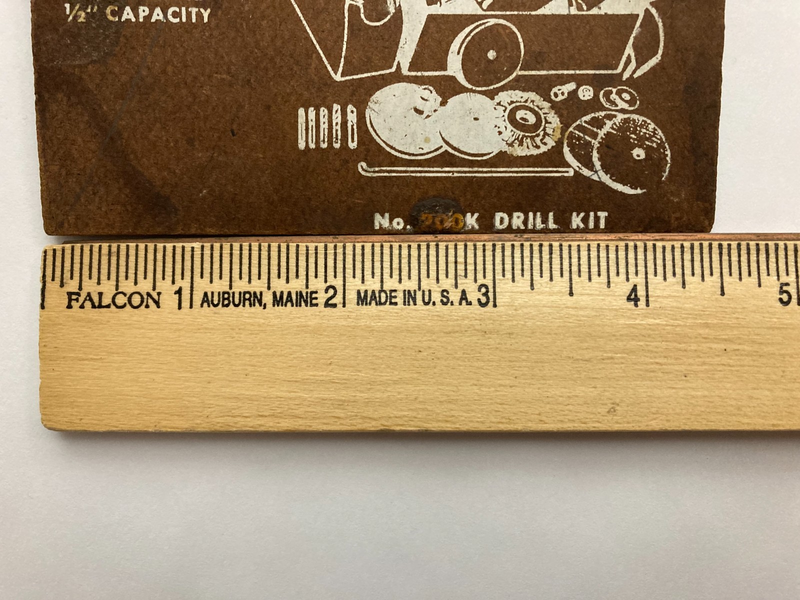 VTG Speedway Tools Dealer Display Sign Wood Store Bench Grinder 4 1/2″ x 91/2″