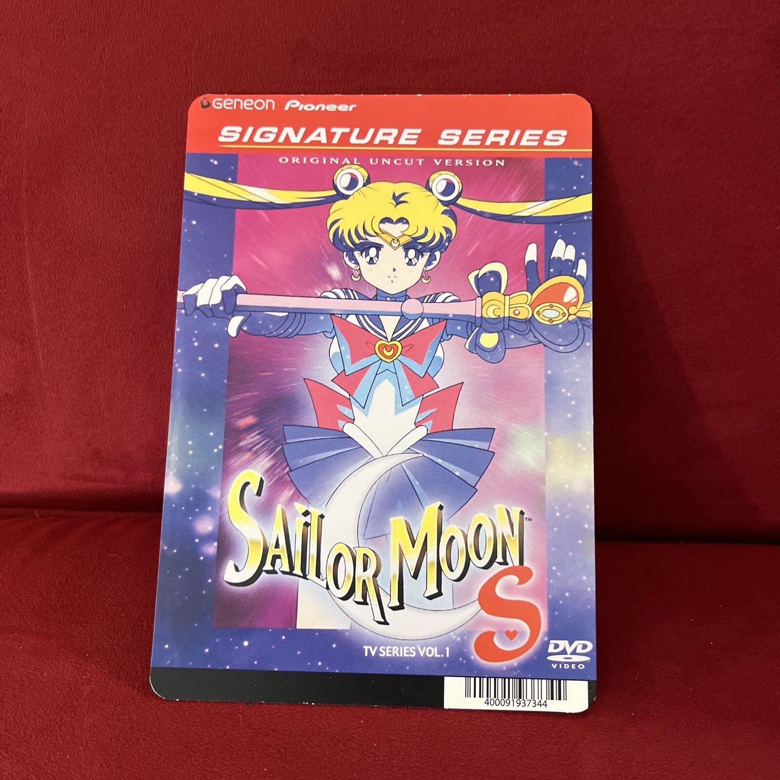 Blockbuster Movie Backer Card Mini Poster Art 5.5” x 8” Sailor Moon S Anime TV
