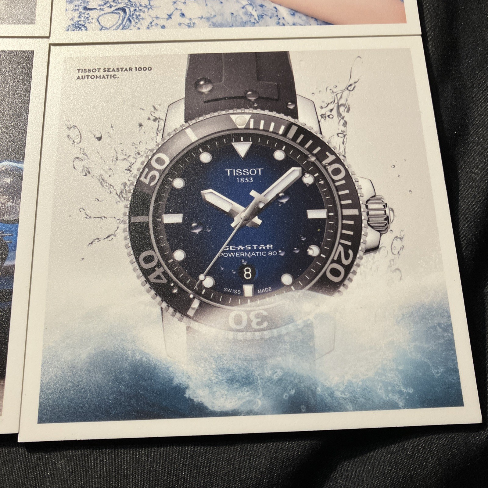 Tissot Advertisement signage