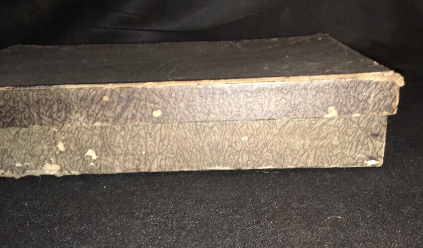 Antique J L Taylor & Co. Taylor Custom Made Clothes Woolens Box New York Chicago