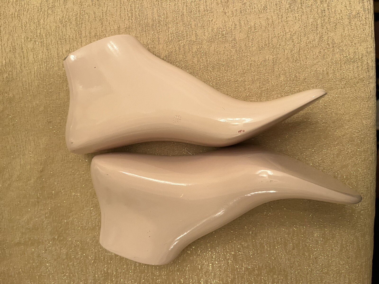 RARE Gucci Store Display Feet Used In Store set of 2 Rare Display Rounded Toe