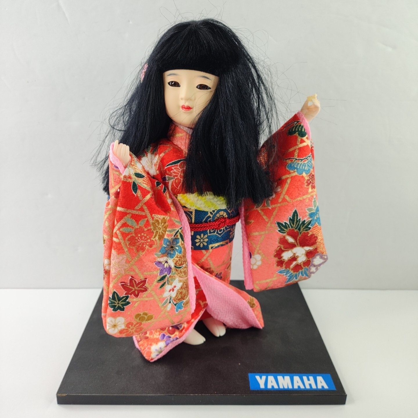 Rare Lot Yamaha Kyugetsu Doll Holding Fan Japanese Tokyo Japan Collectible Vtg 4