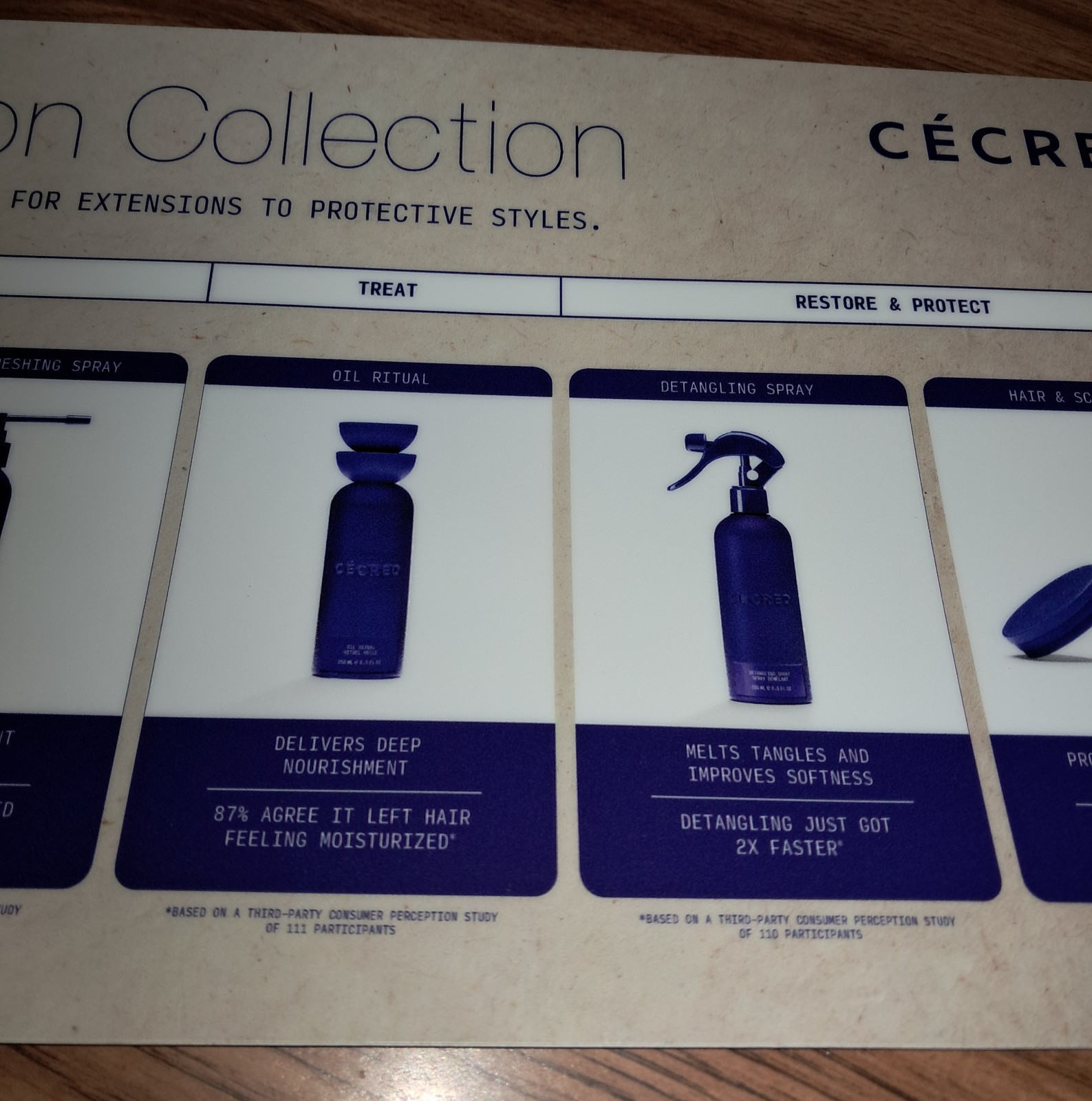 Beyonce Cecred Hair Care Line PROMO STICKER Ulta Beauty Gift Ideas Girl Birthday