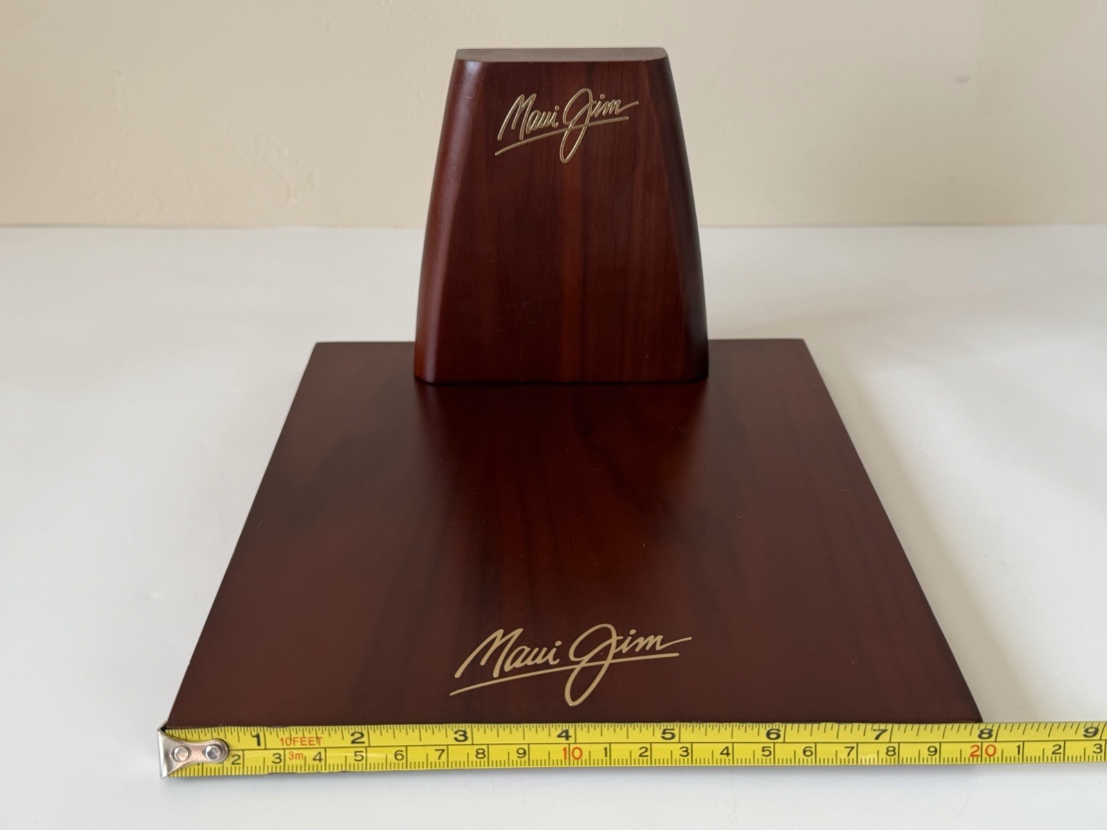 Maui Jim Polished Wood Single Sunglasses Display Chippenhook