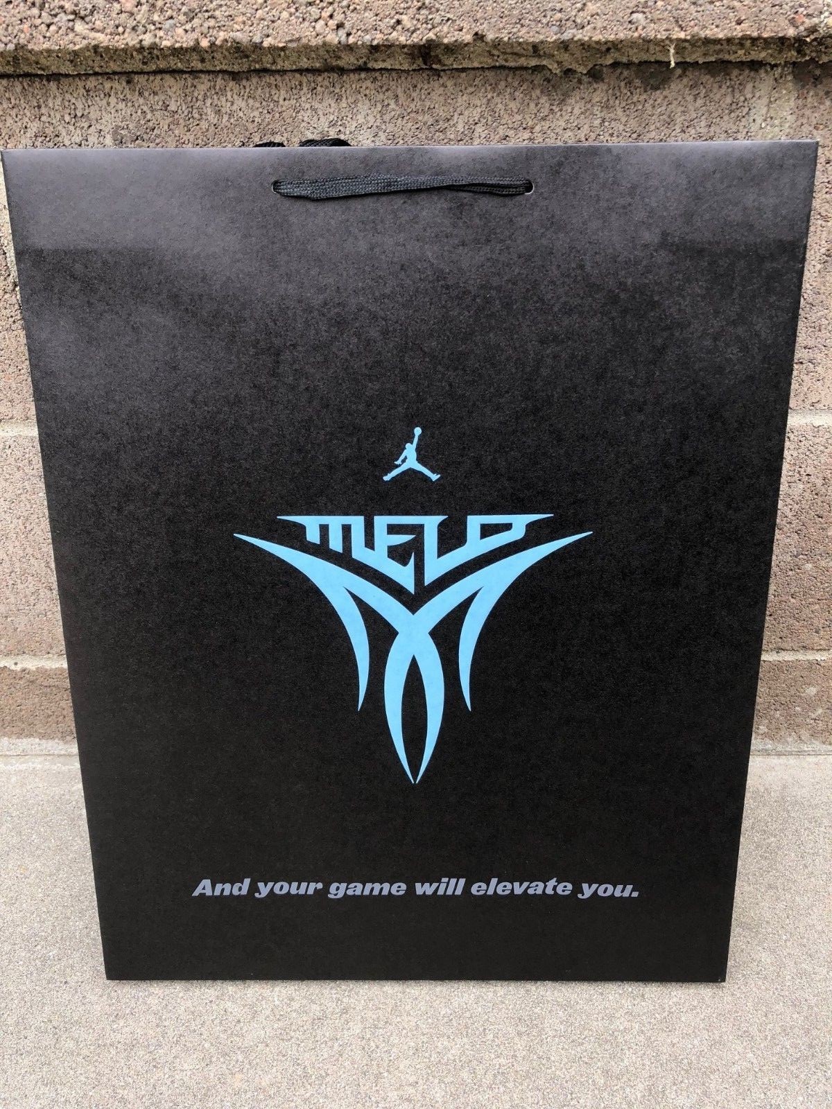 Air Jordan Vintage Melo Retro Promotional Shopping Bag Brand New Never Used