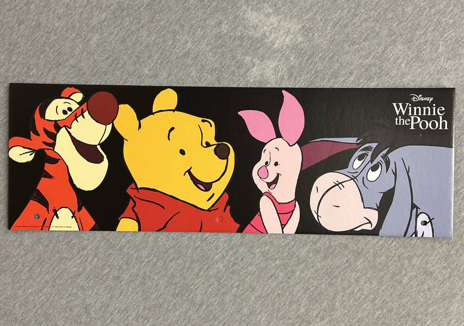 2024 Spirit Halloween Display End Cap 24″ x 8″ – Winnie the Pooh