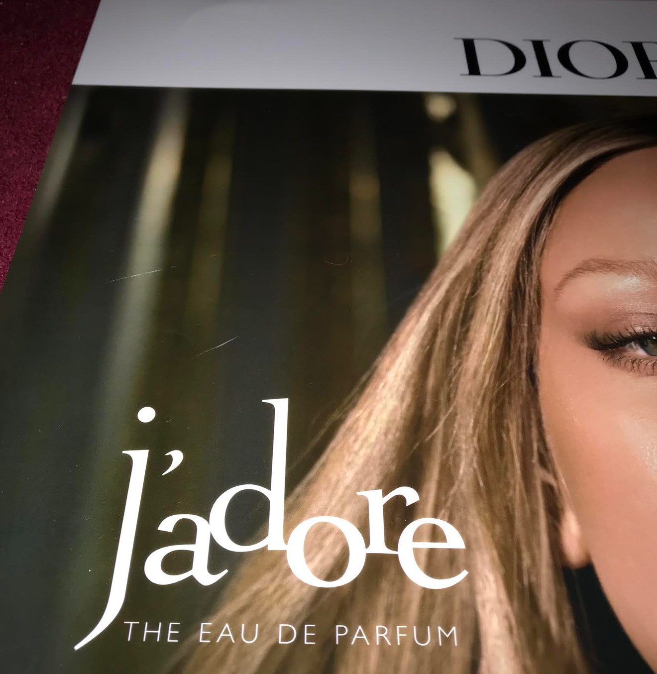 Rihanna Dior Perfume Ad J Adore PROMO SIGN Ulta Beauty Lover Gift Rihanna Fan