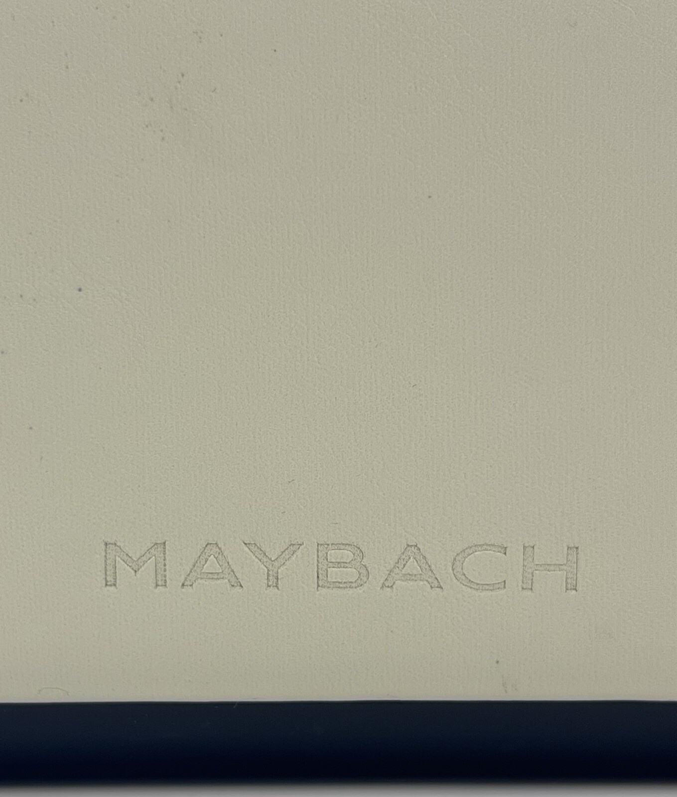 Maybach Retail Countertop Display Embossed Leather-U Shaped-RARE FIND