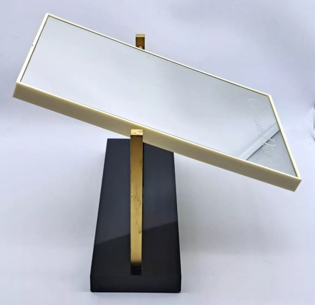 SHOP ADVERTISING DISPLAY MIRROR-CHRISTIAN DIOR-FASHION DESIGN-VINTAGE