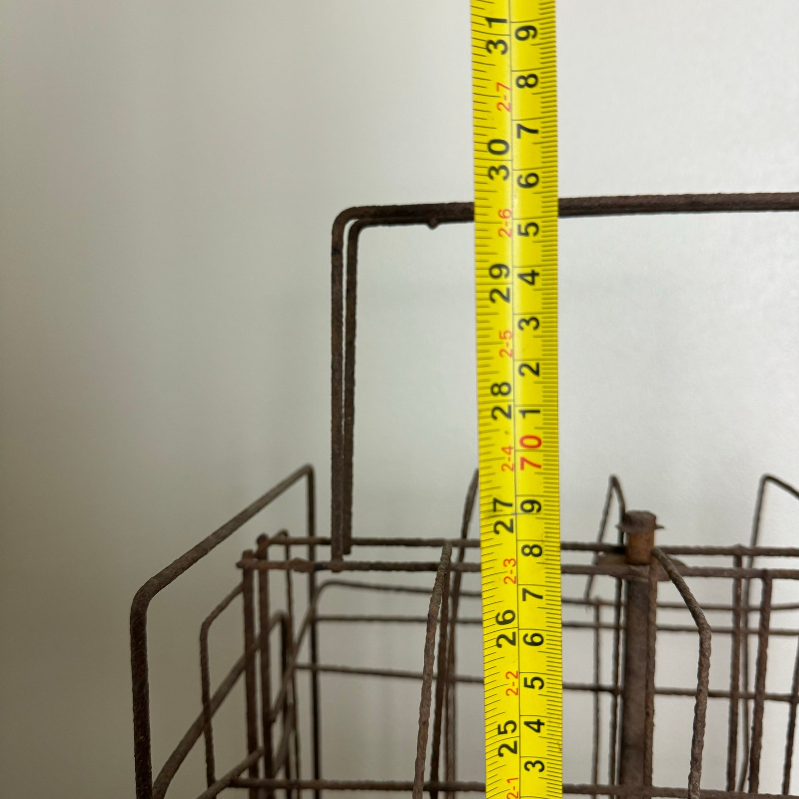 Vintage Shabby Chic Metal Wire rotating merchandise Floor display Vendor Booth