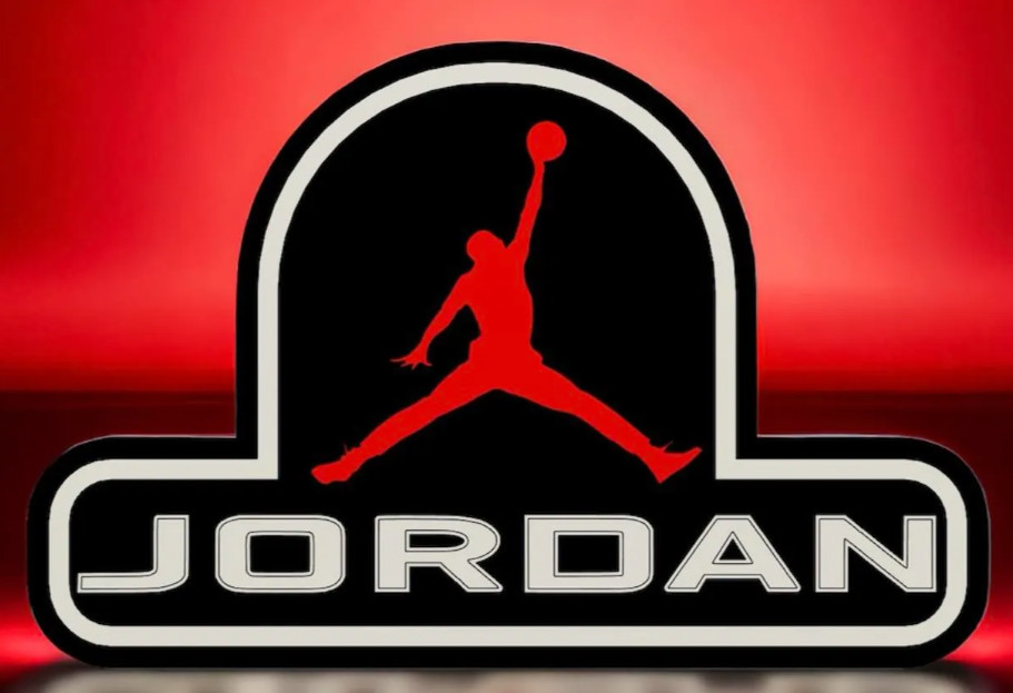 Michael Jordan Sign LED Sign MJ. Air Jordan Nike USB Powered Light Box
