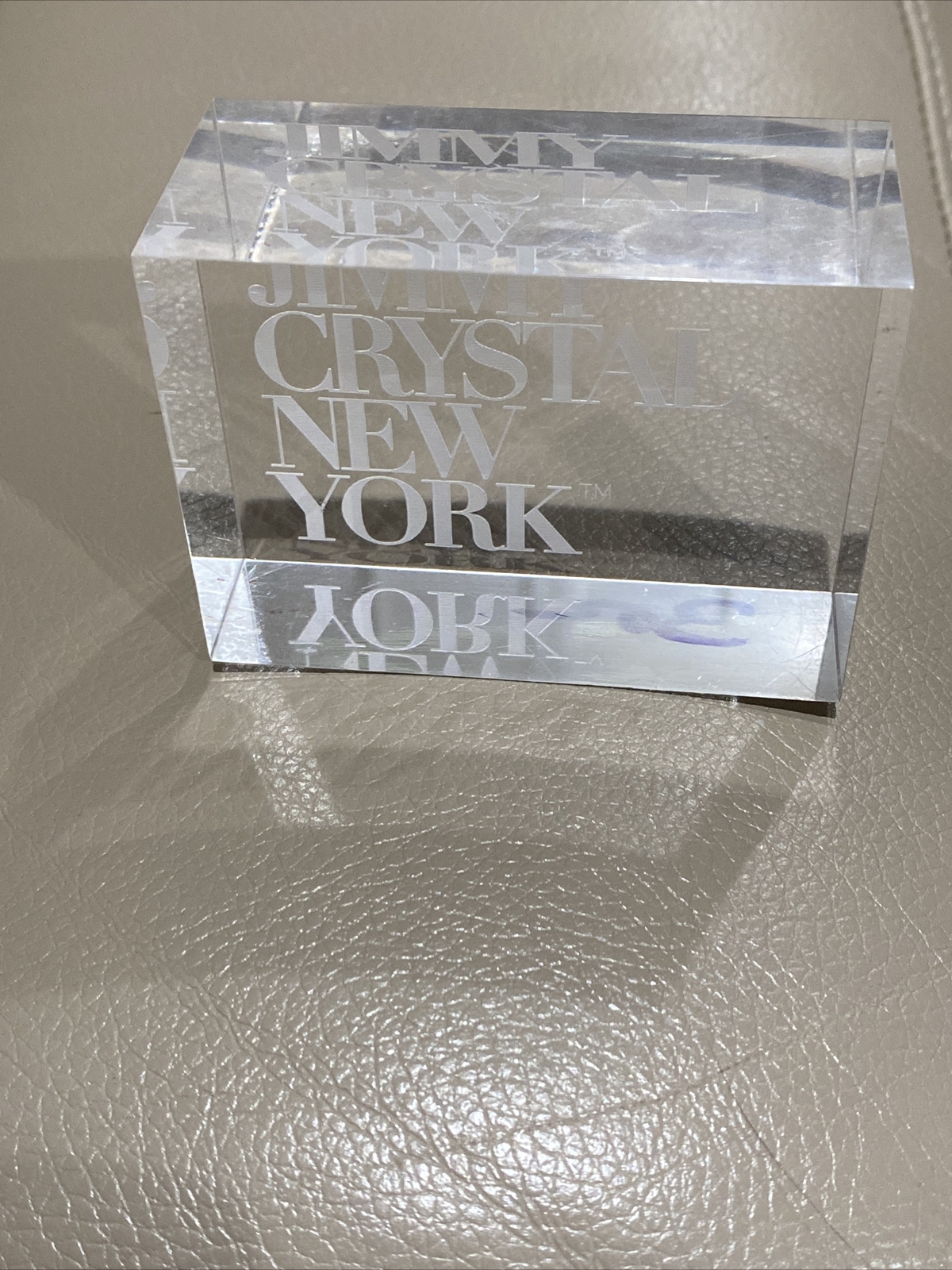 Jimmy Crystal New York- designer- small store display, acrylic- Fasion, crystals
