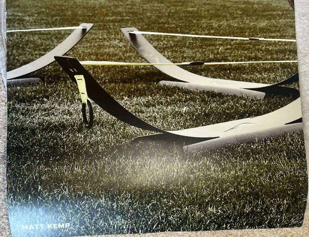 Nike Matt Kemp Banner Vinyl Store Advertising Sign Hard Thick Poster 78”x25”
