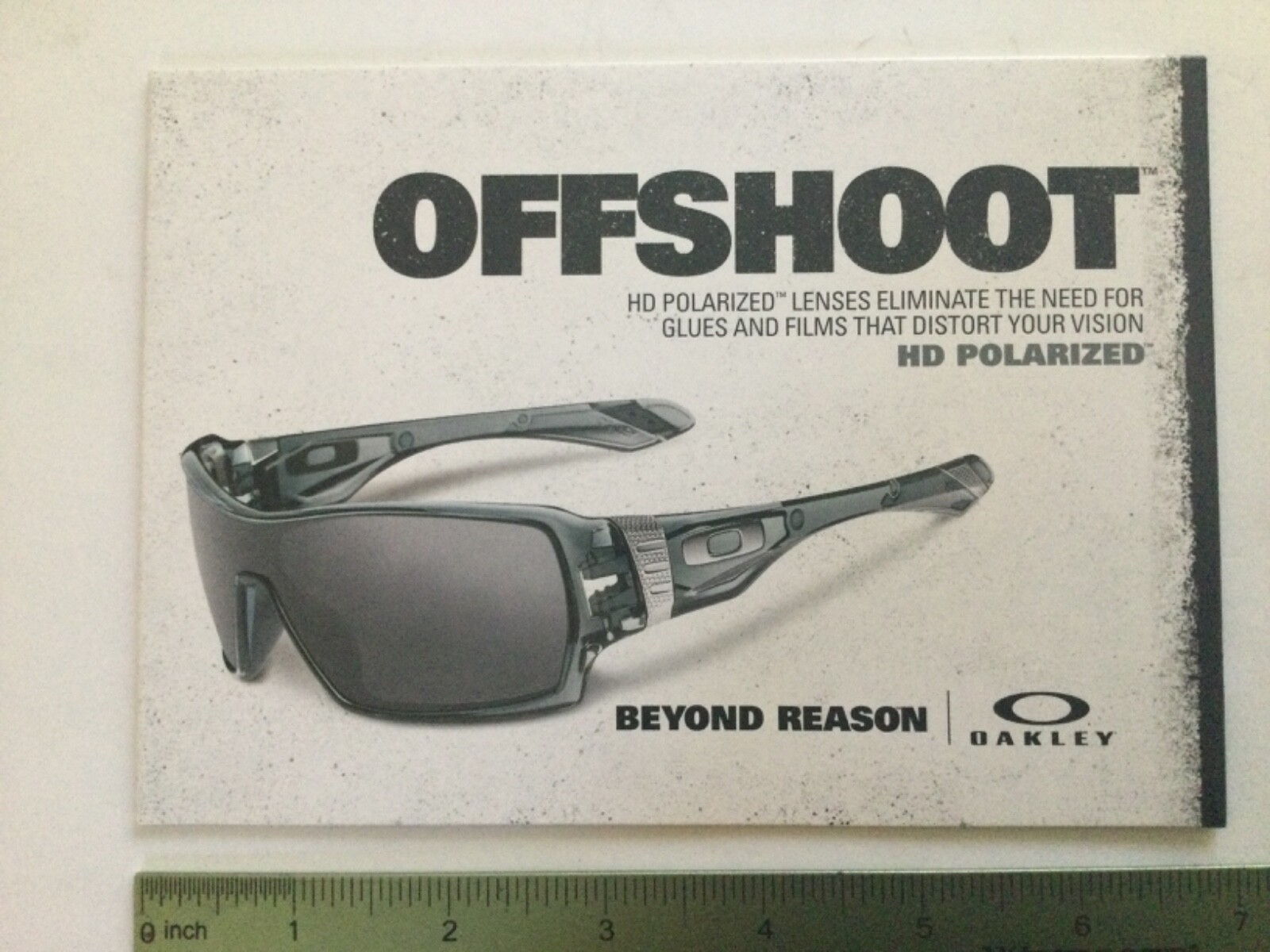 Oakley Beyond Reason Offshoot HD Polarized 2013 stand up Display card