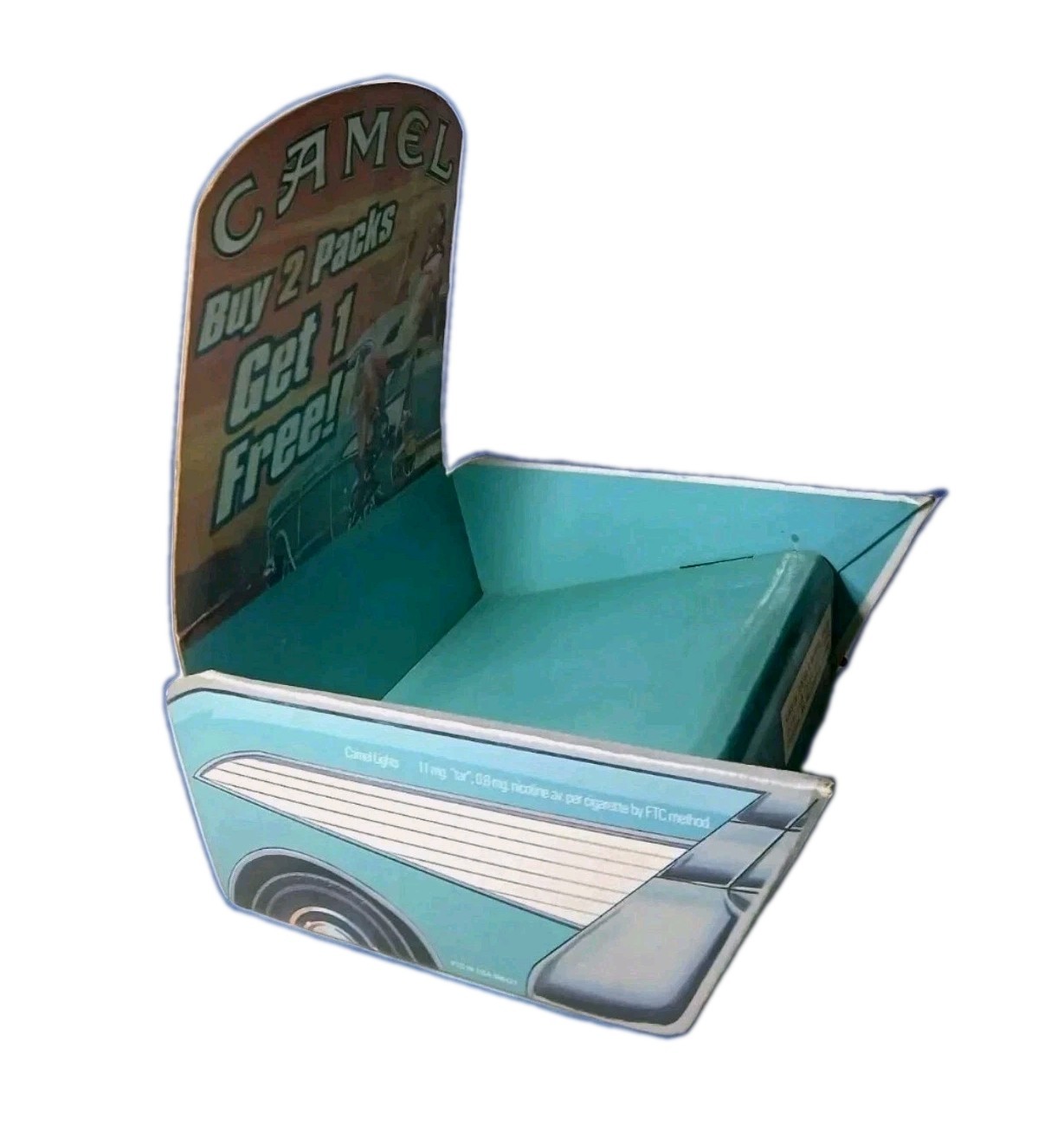 Camel Cigarettes 1957 Chevy Light-Up Counter Display Store Advertising Works