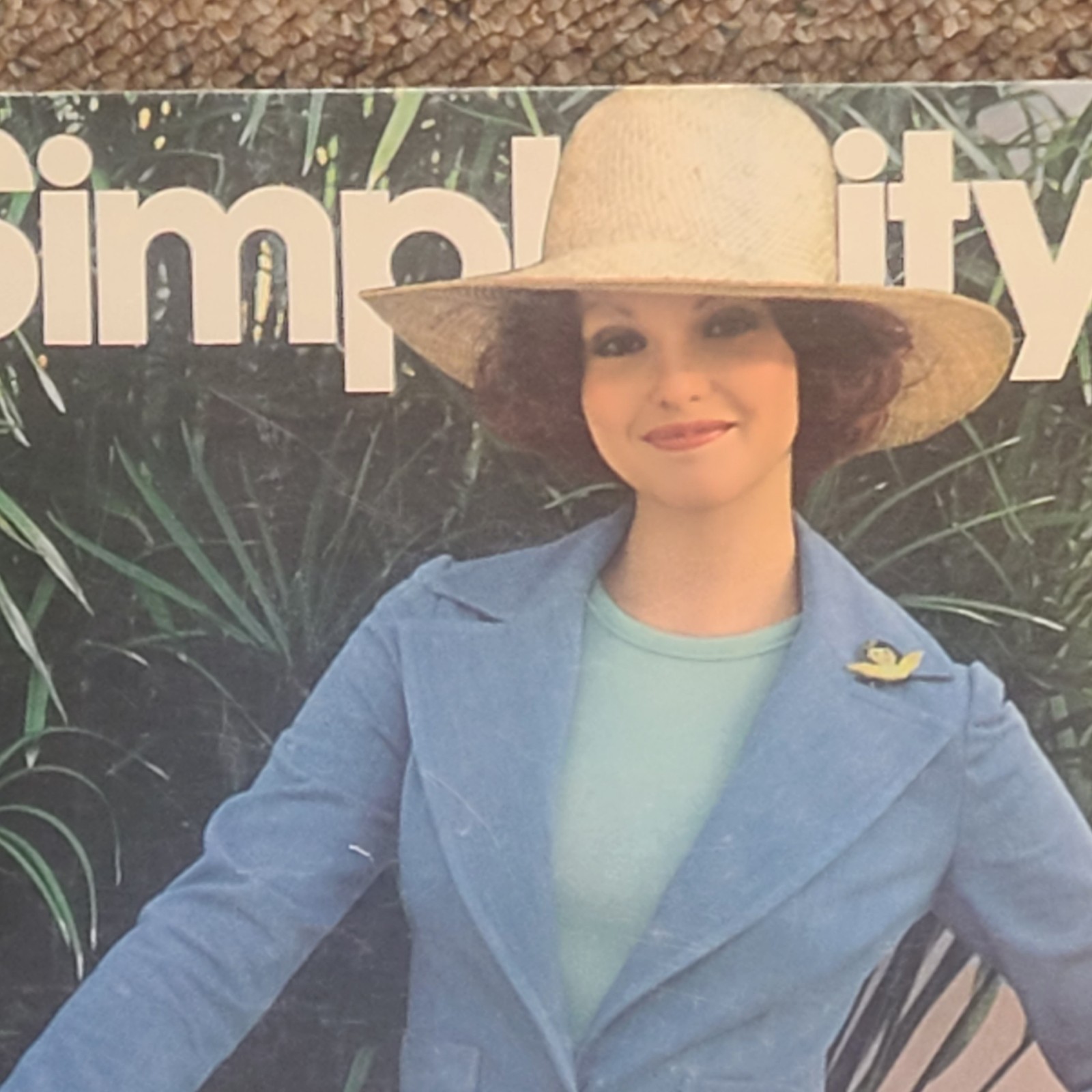 Vintage 1974 Simplicity Store Display Sewing Pattern Standee Lot Of 2