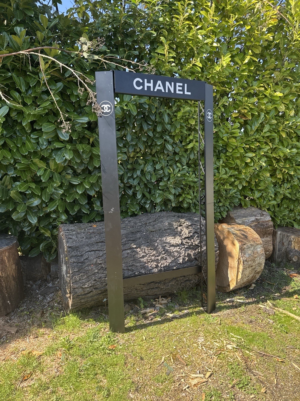 Chanel Luxury Boutique Display Frame Stand Store Fixture