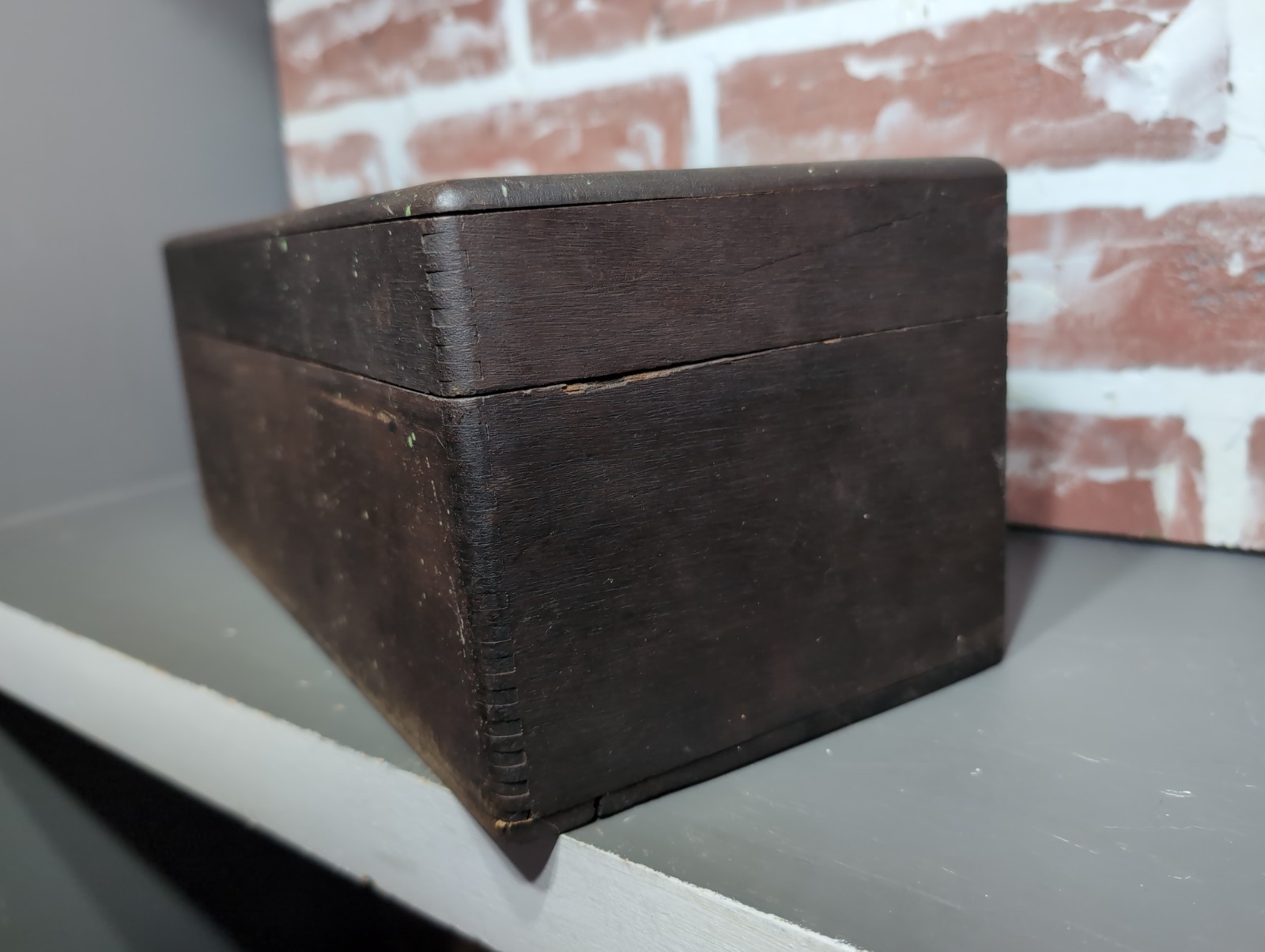 Antique D.M. Ferry & Co’s standard seeds Wooden Box Store Display Advertisement