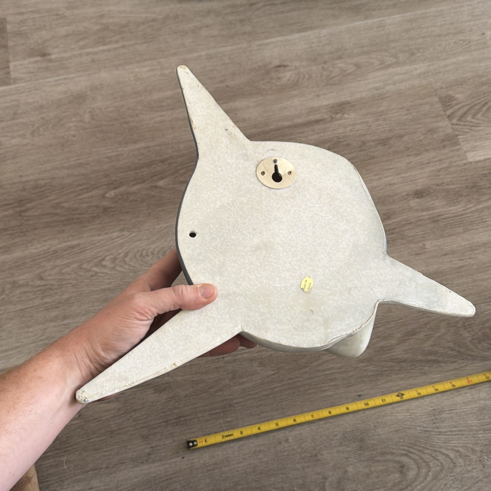 Vintage Rare Blue Shark Head Wall Display 16”x13”x9” Store Diner Fish Ocean HTF