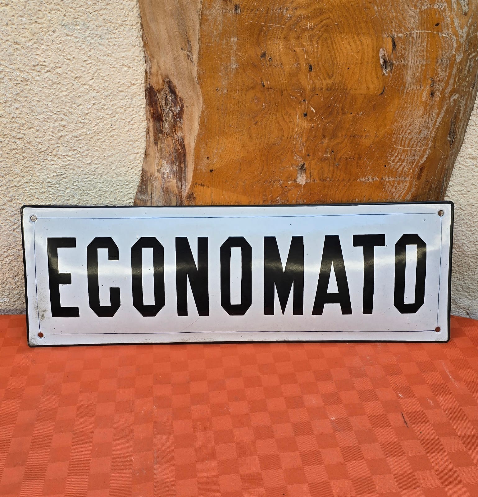 Economical Enamel Table Sign