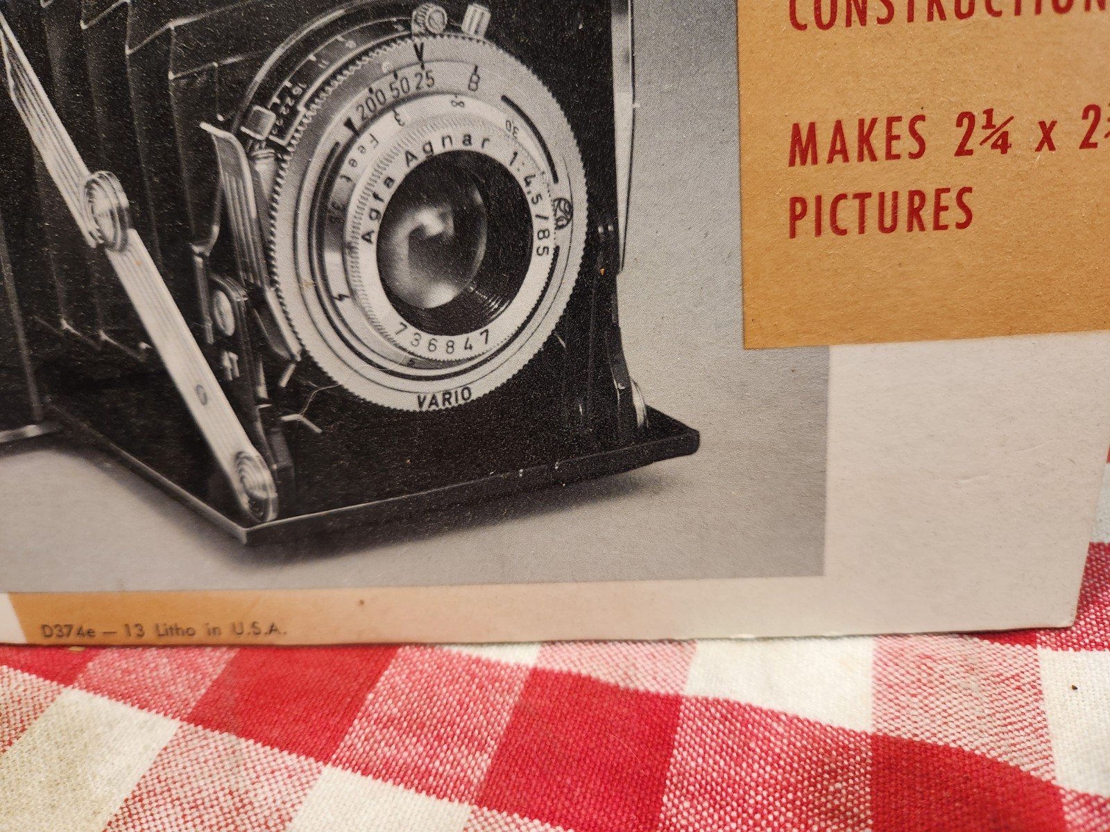 VINTAGE ORIGINAL ANTIQUE PHOTOGRAPHY GENERAL STORE SIGN DISPLAY EXCELLENT…