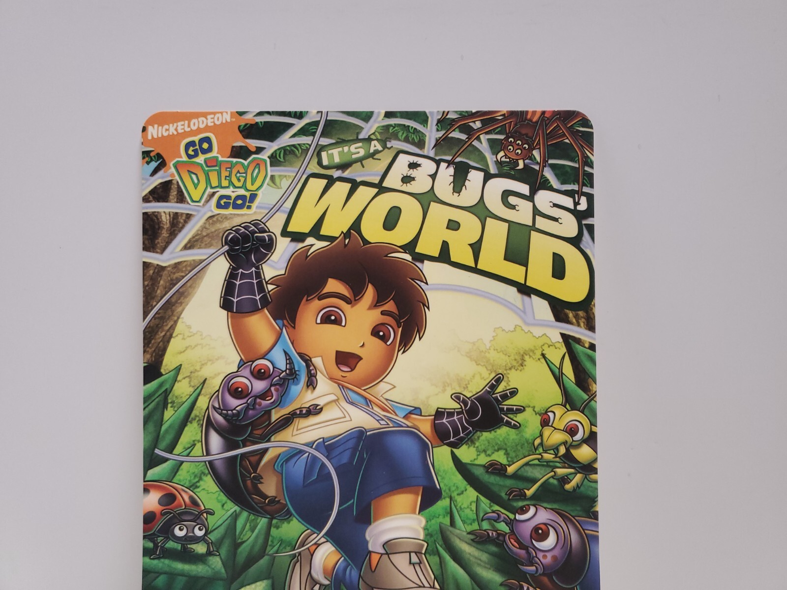 Go Diego Go It’s A Bugs World BLOCKBUSTER DVD BACKER CARD ONLY 5.5″X8″