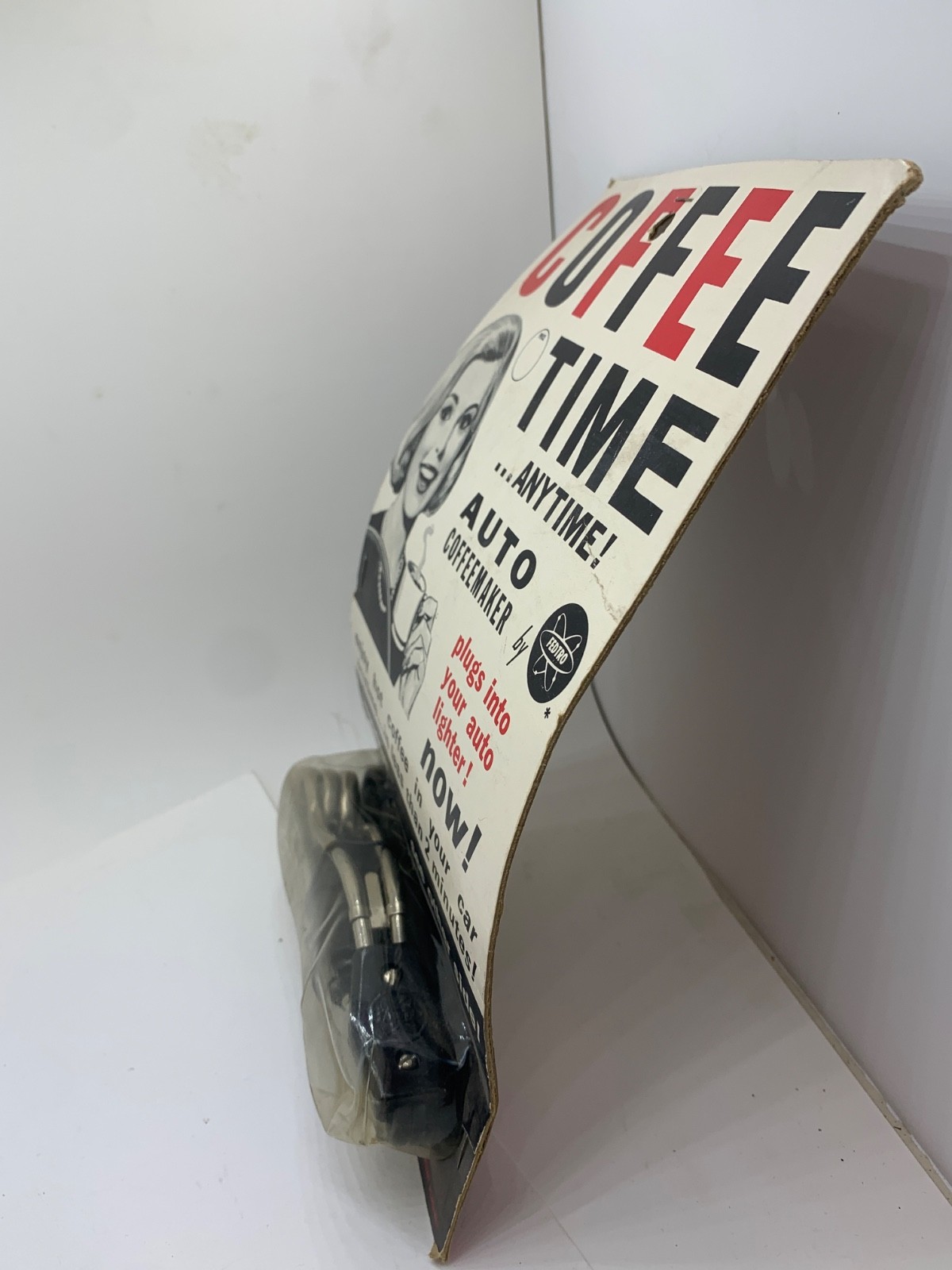 Coffee Time Anytime Auto Coffeemaker By Fedtro Vintage Mid-Centuy Advertising