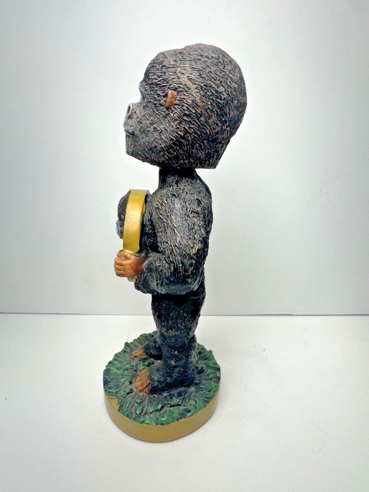 Gorilla Glue Bobblehead Store Display Figure Black Brown Green Yellow no box