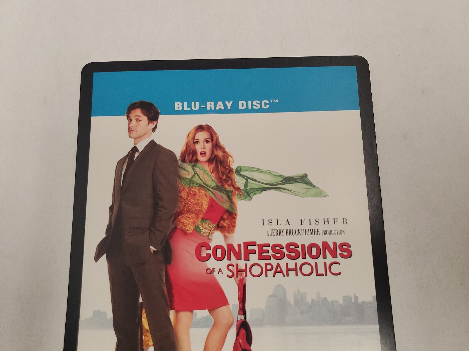 Confessions Of A Shopaholic BLOCKBUSTER SHELF BLU-RAY BACKER CARD ONLY 5.5″X8″