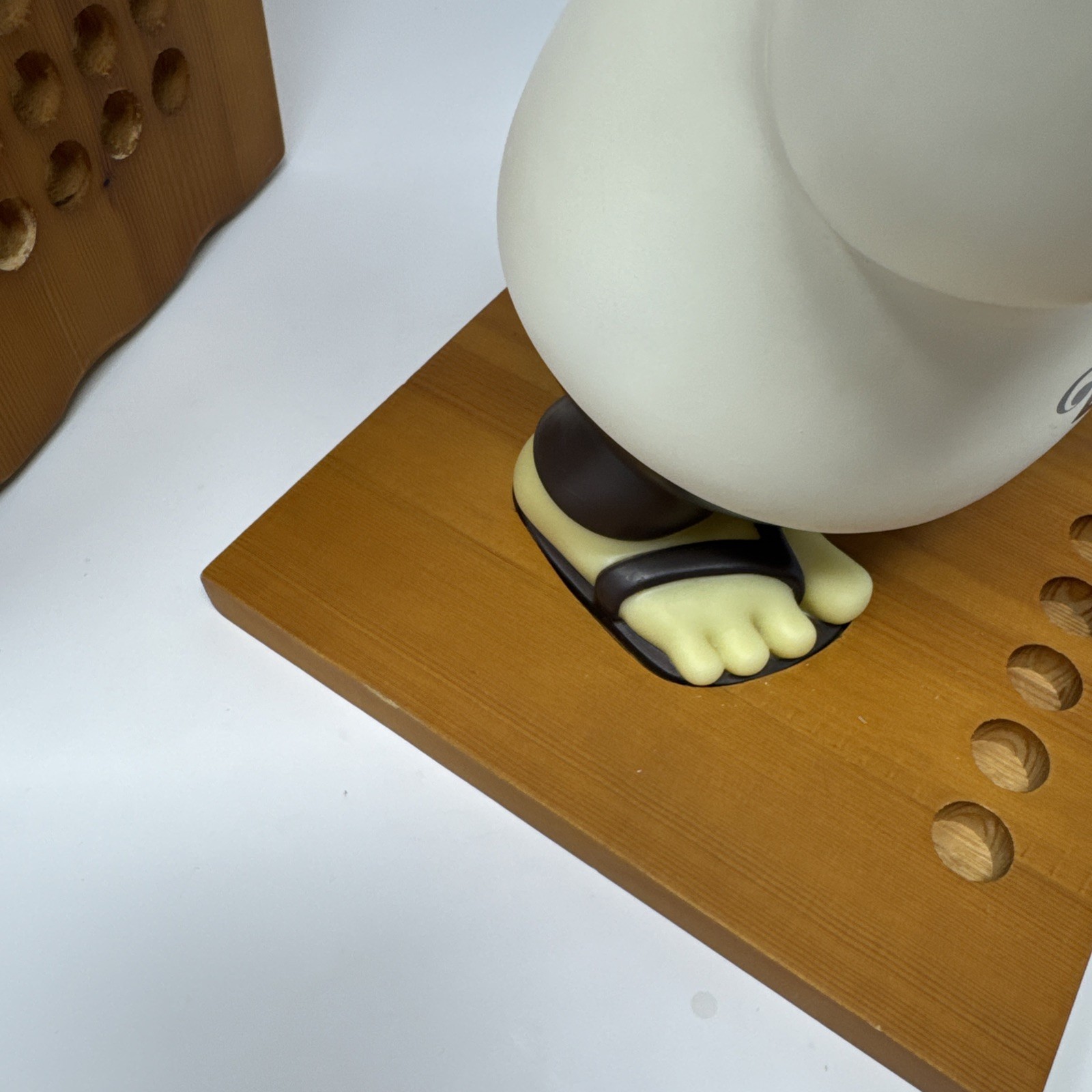 RARE Sun Bum 16″ Large Sonny Figure Wooden Lazy Susan Counter Retail Display Art