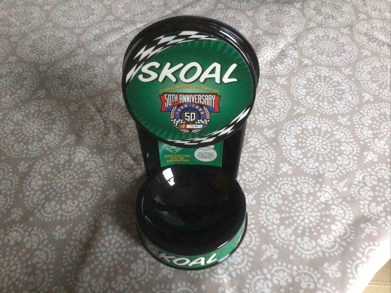 Vtg Skoal NASCAR penny tray 50th anniversary store display countertop Bandit