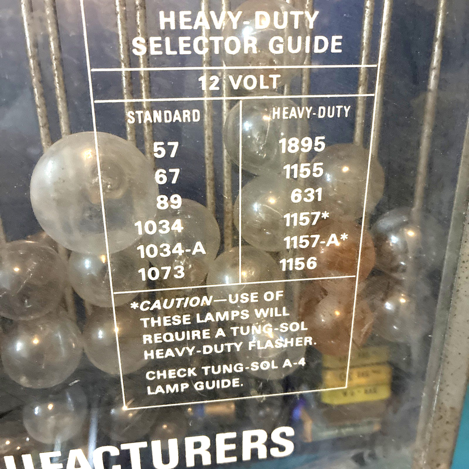 VINTAGE TUNG-SOL COUNTERTOP DISPLAY SALES RACK,AUTO LAMPS,BULBS,ADVERTISING,GIFT