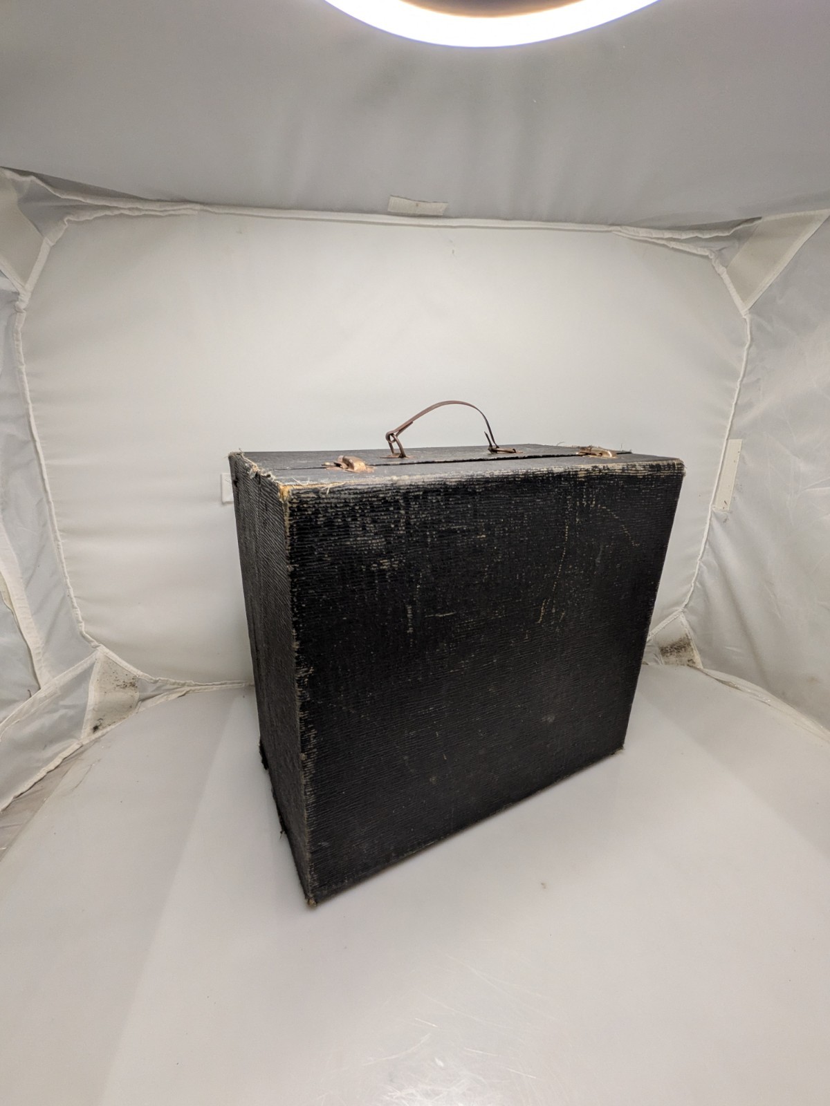 Vintage M. Hohner World Renowned Harmonica Wood Display Accordion Case