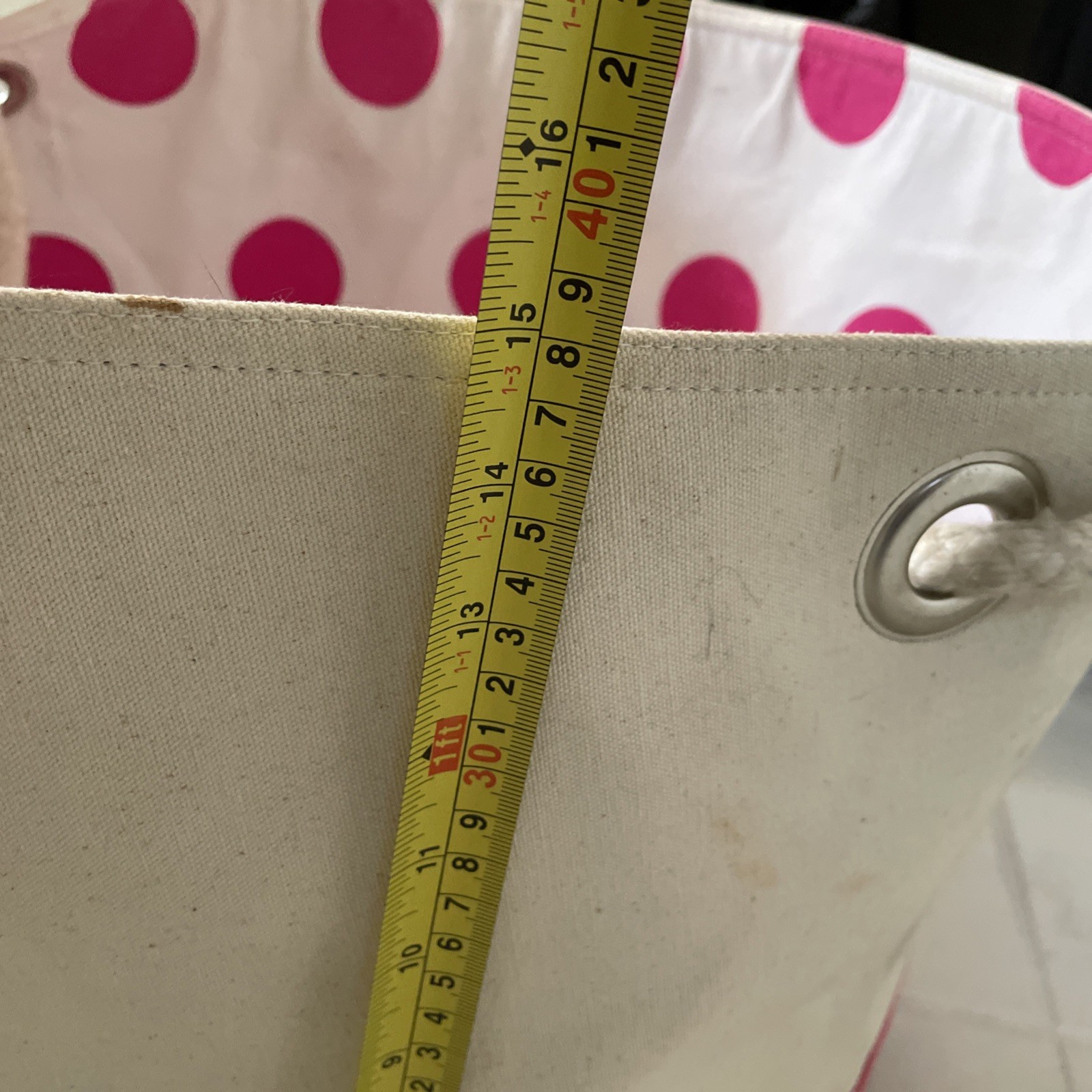 Victoria’s Secret Pink Store Display Canvas Large Bin Prop Collectible Rare