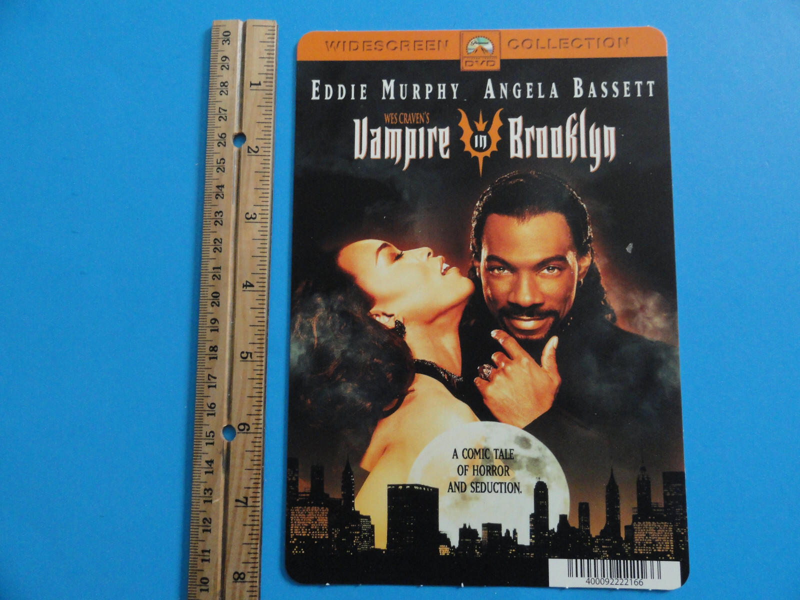 VAMPIRE IN BROOKLYN – EDDIE MURPHY – BLOCKBUSTER VIDEO BACKER CARD 5″X8″