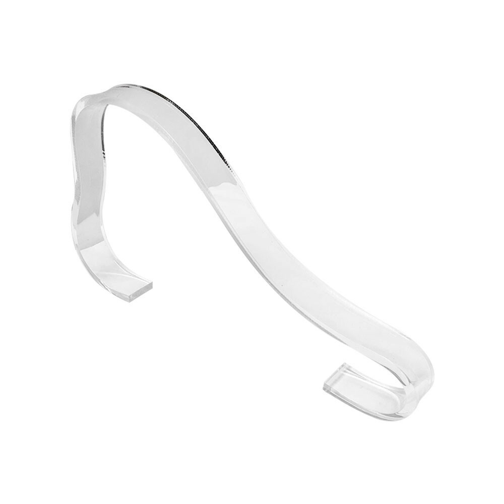 6 PC 8″ x 5″ Acrylic Clear Shoe Shaper Support Sandal Insert Heel Form Retail