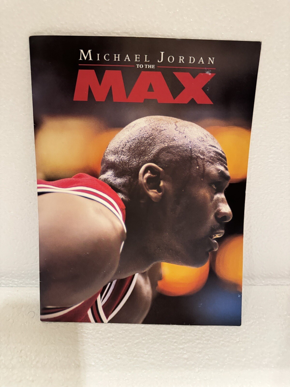 MICHAEL JORDAN to theMAX Media Press Brochure Rare