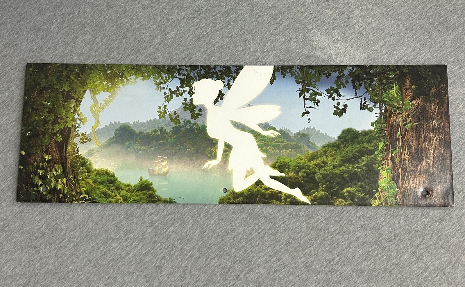 2024 Spirit Halloween Display End Cap 24″ x 8″ – Tinker bell Peterpan