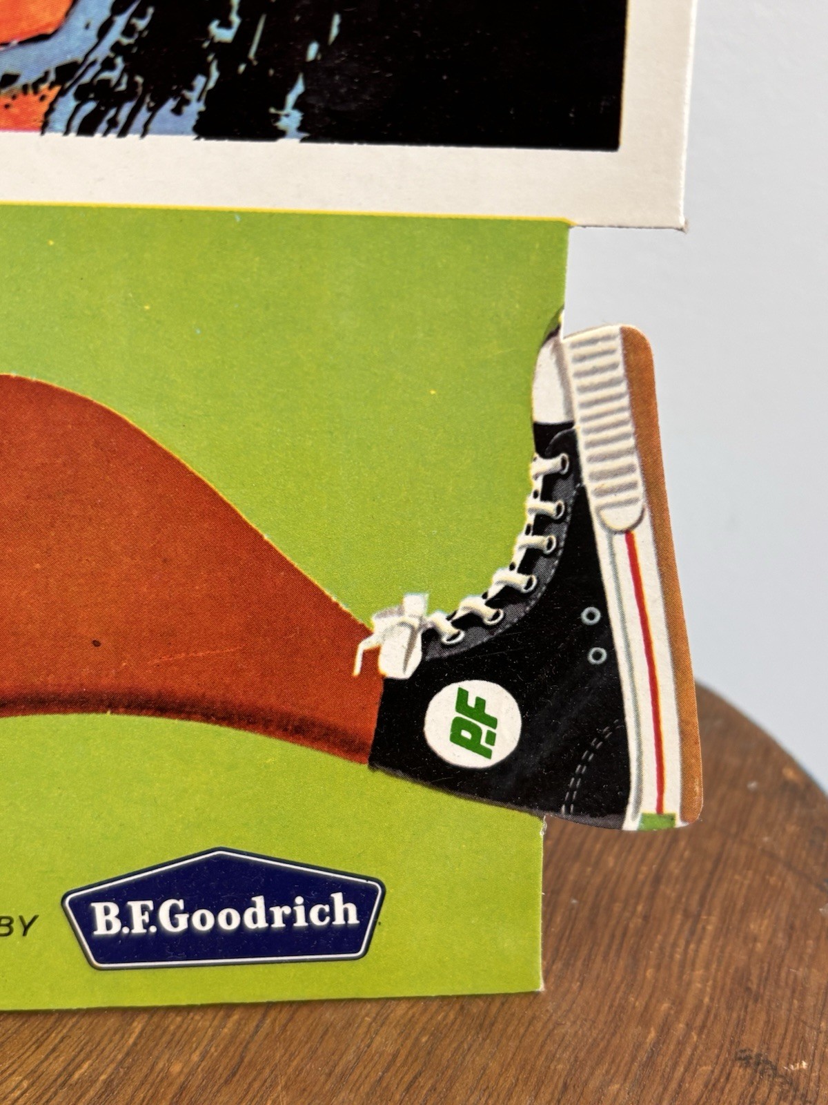 Vintage PF Flyers Sneakers Shoes Adventure Promo Store Counter Display Early 60s