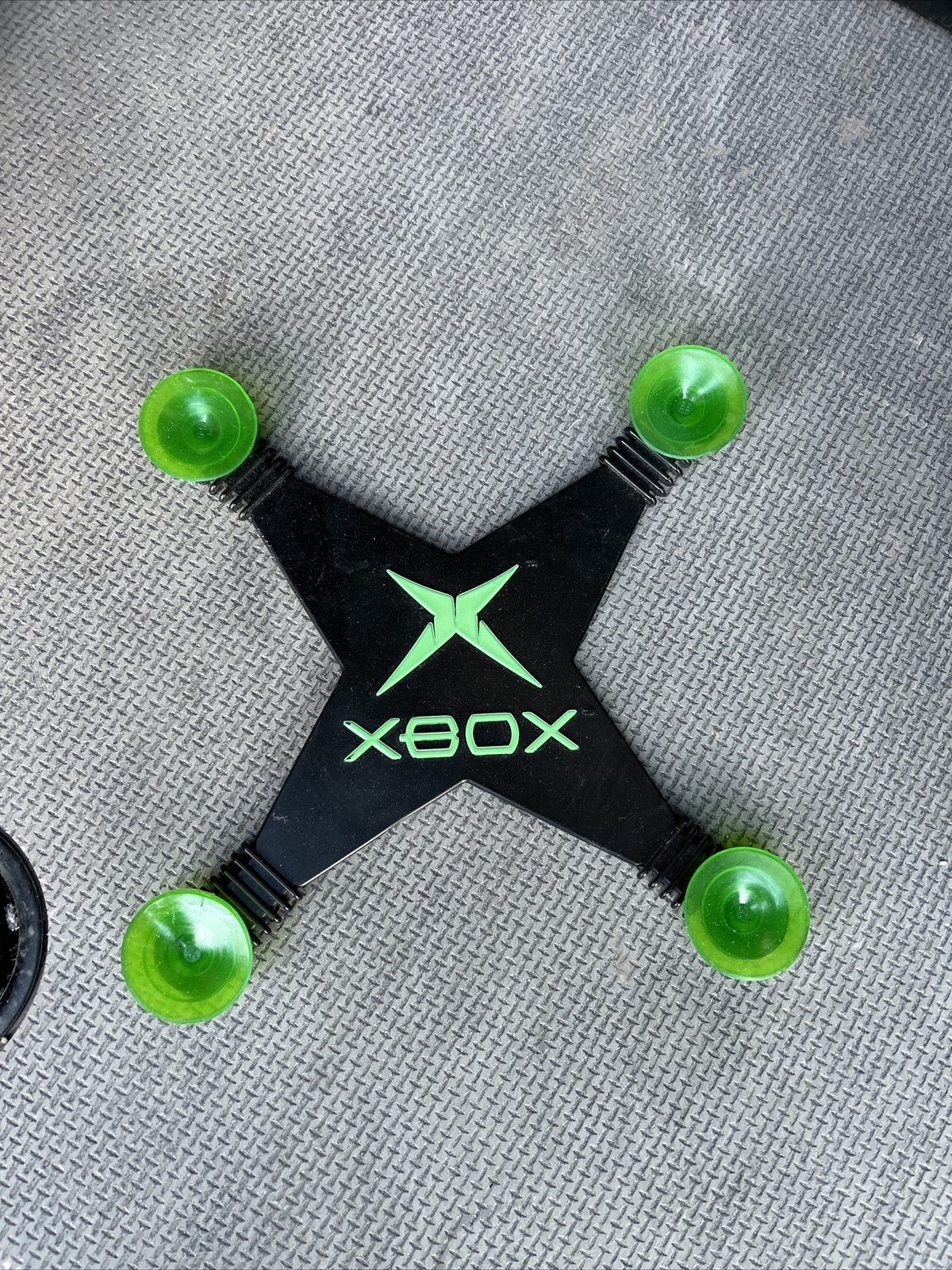 Original Xbox X Sign Window Suction Cup Store Display Promo Rare Vintage