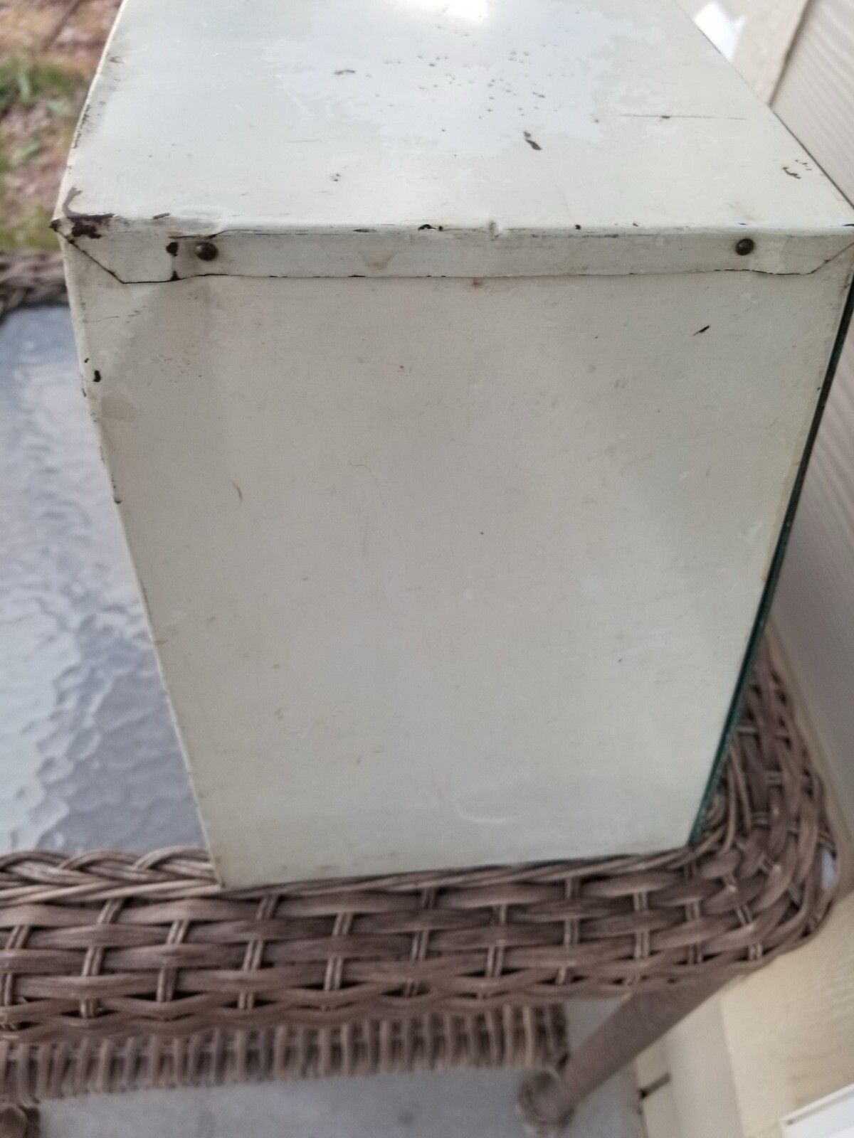 Vintage! PUTNAM (USA) Fadeless Dyes Metal/Wooden ADVERTISING Display CABINET BOX