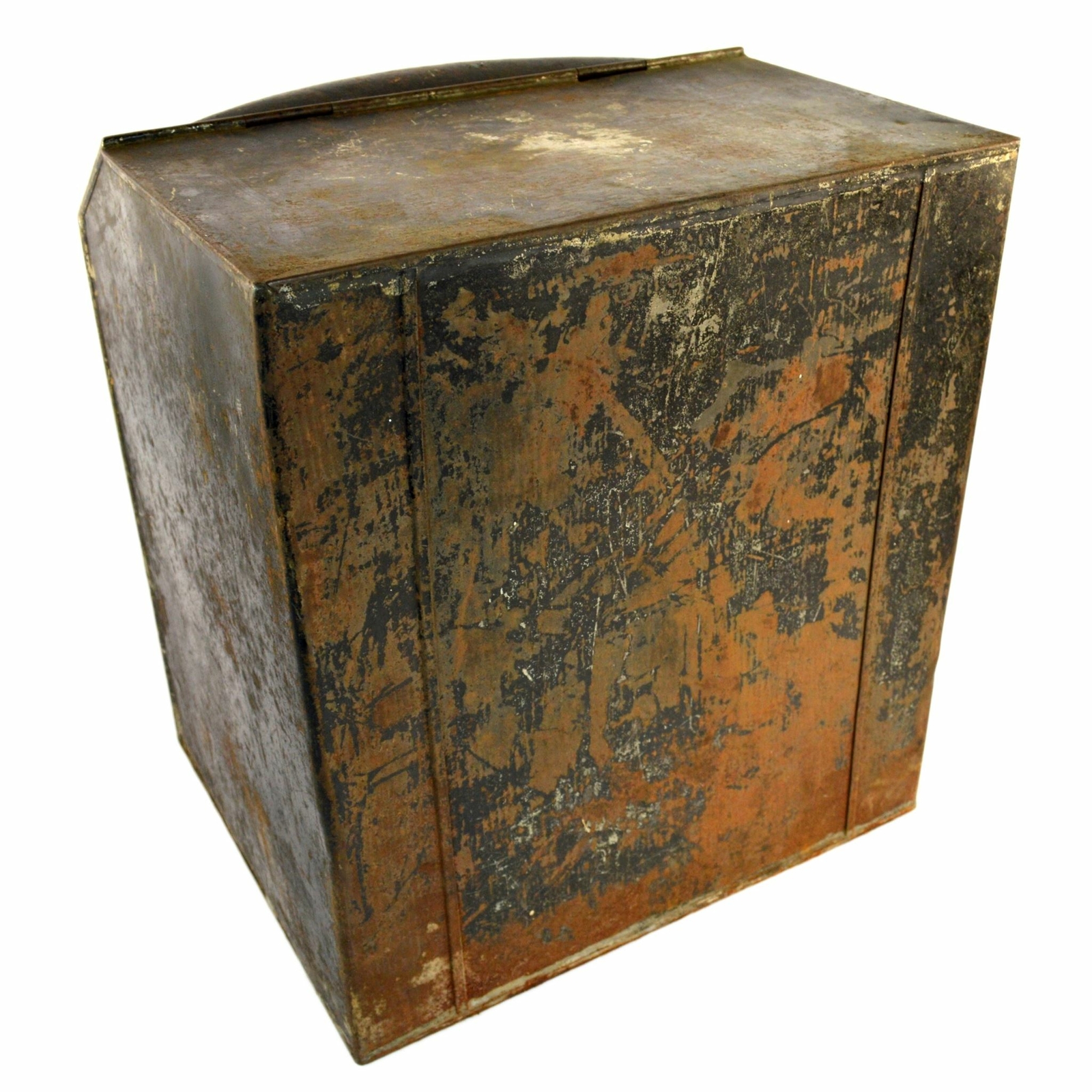 Antique “BELFAST CEYLON” TEA BIN Japanned & Litho LARGE STORE CONTAINER So Rare!