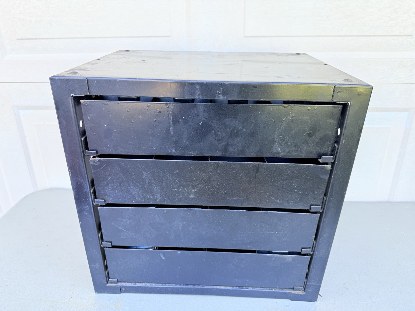 Vintage Dorman Auto Parts 4 Drawer Parts Bin Cabinet