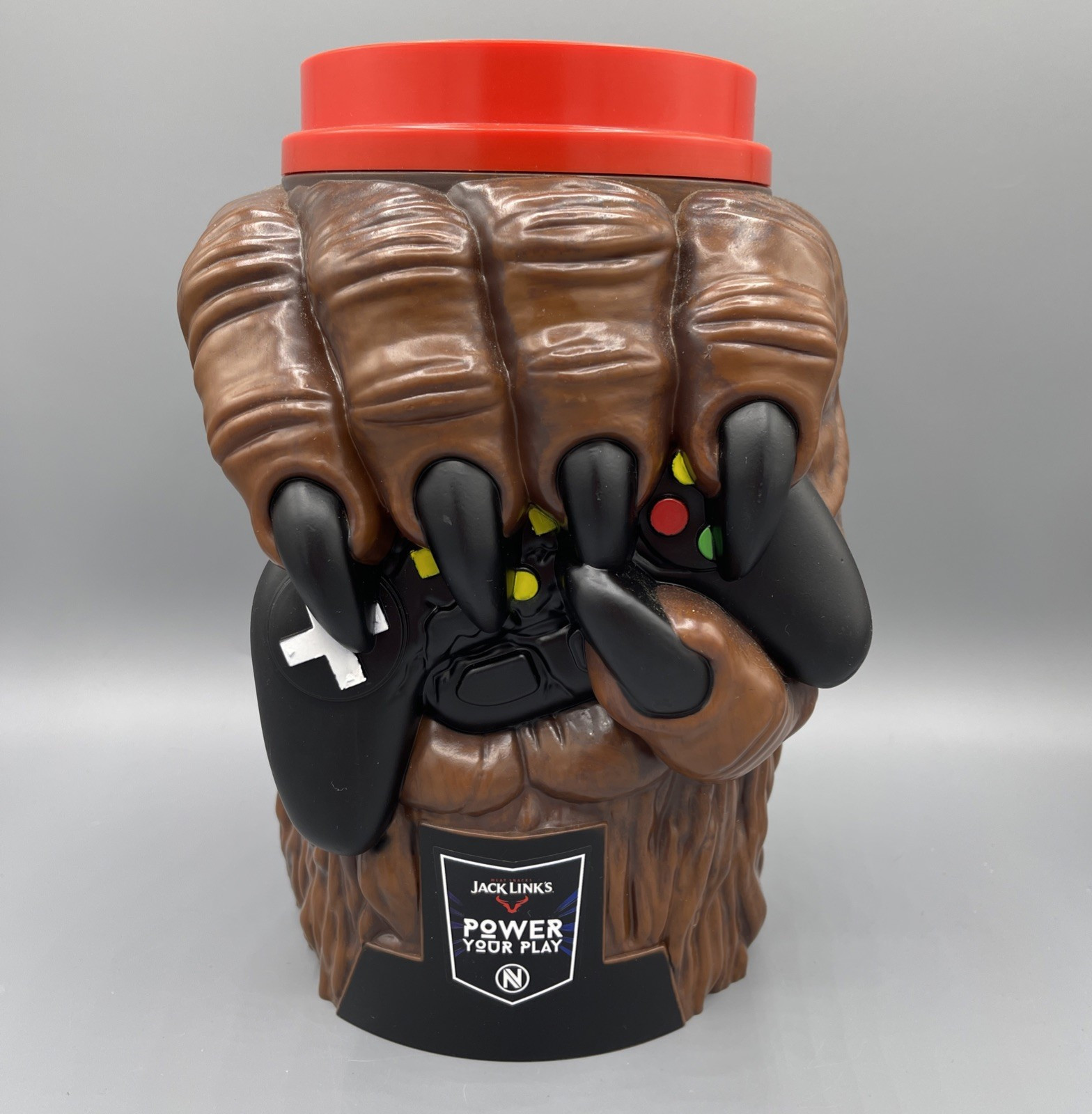 Jack Links Jerky Store Display Sasquatch Holding Video Game Controller