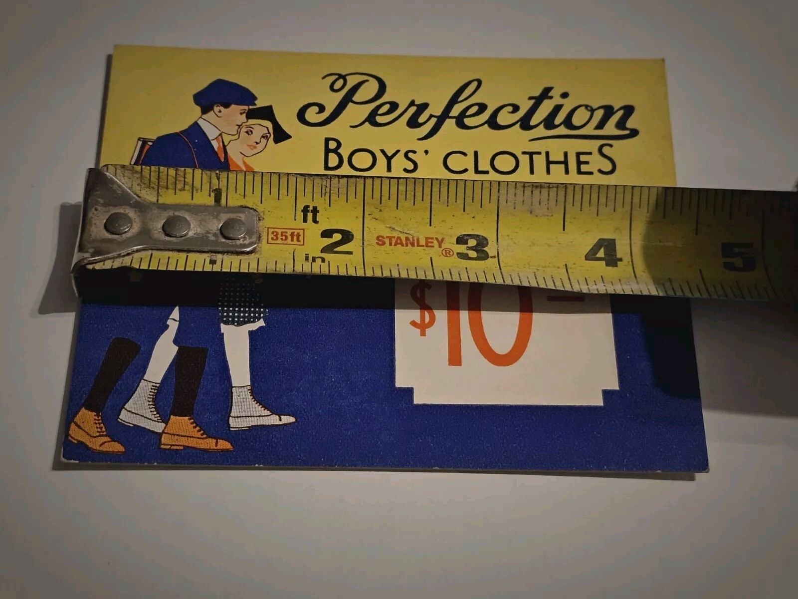 13 Vintage Perfection Boys Clothes Price Ticket Tag School Kids