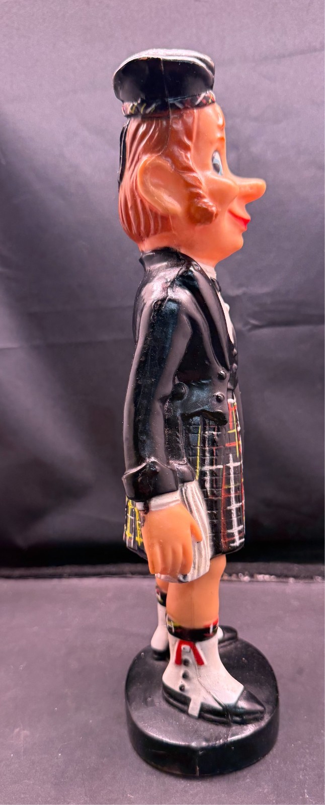 Old Smuggler Scotch Whiskey MR FERGUS Advertising Figure Store Display 10″