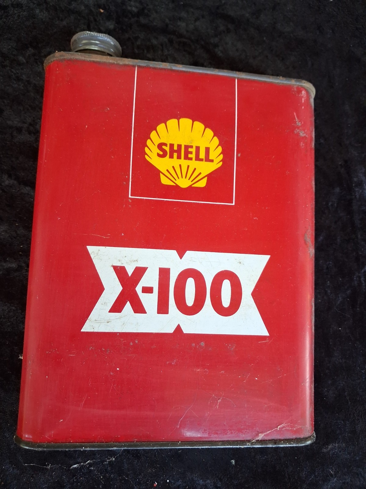 OLD OIL CAN SHELL X100, no copy