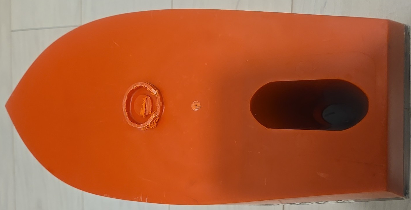 Vintage Fishermans Friend Lozenges Store Plastic Display Boat 15″ Long