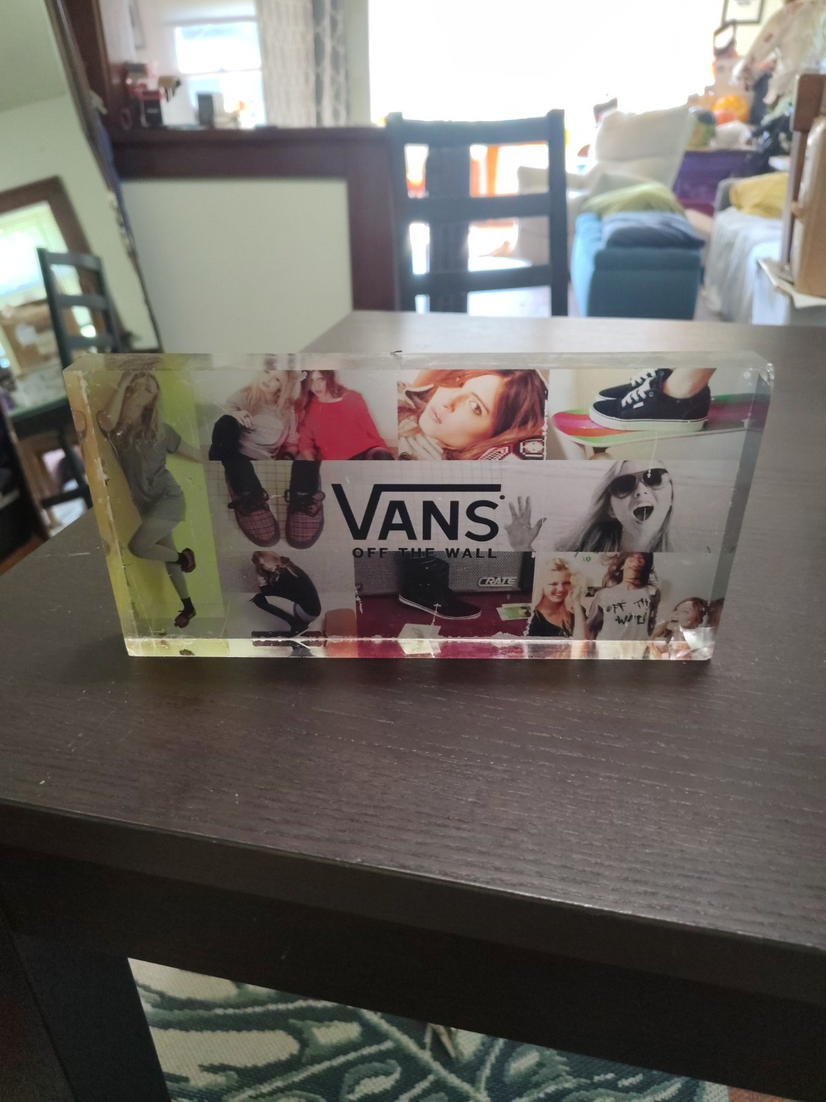 Vans Acrylic Block Advertising Store Display