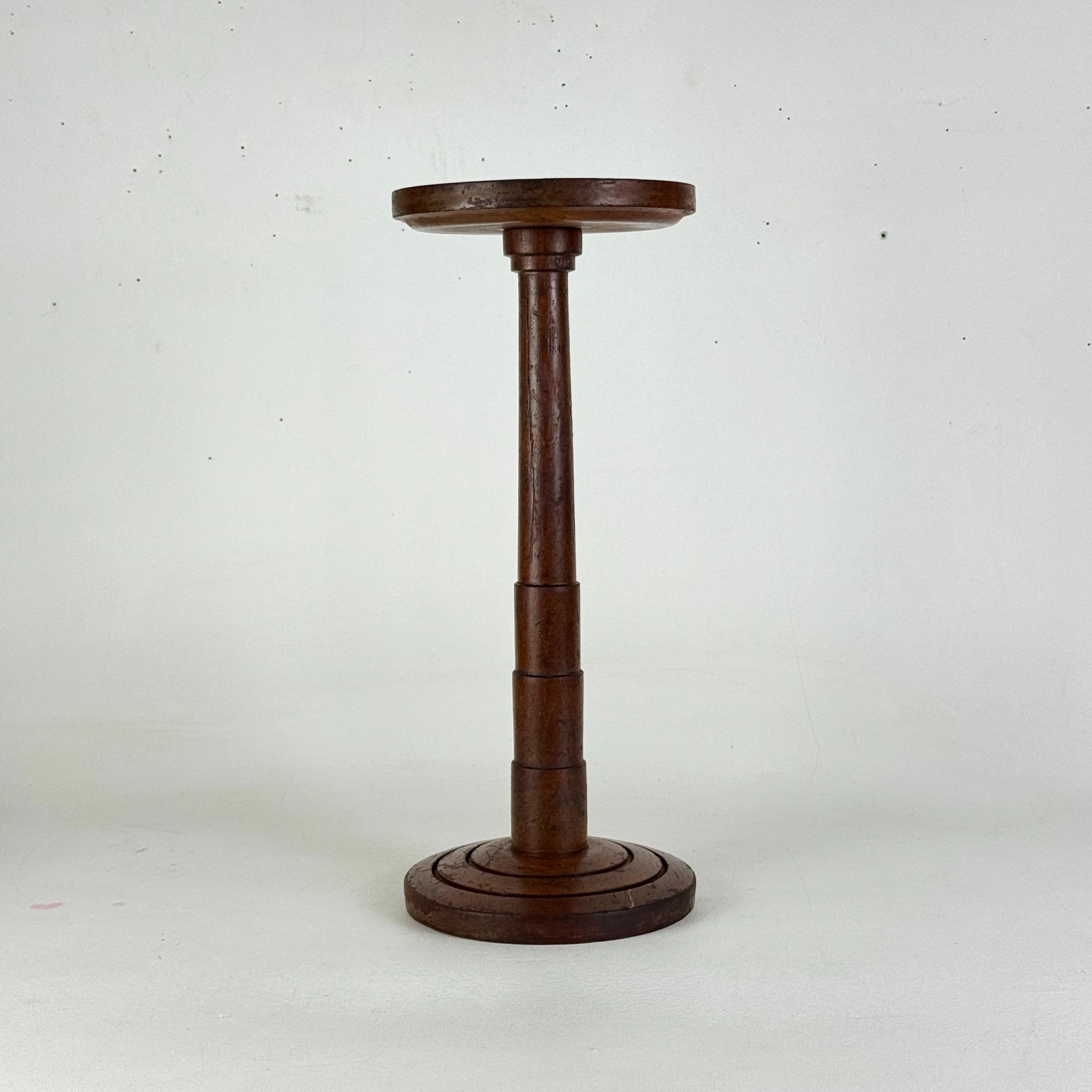 Vintage Leo D. Bernstein 20s NYC Haberdashery Store Wood Display Stand, Art Deco